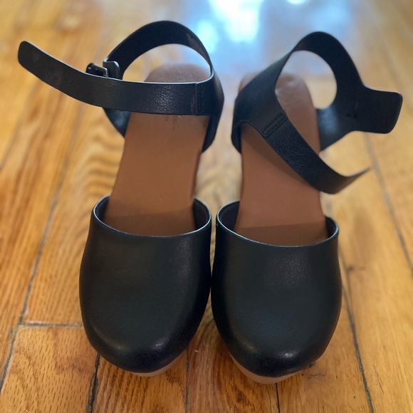 NWOT Universal Thread Wood Heel Platform Clog Maryjane / Mary Jane - Picture 4 of 6